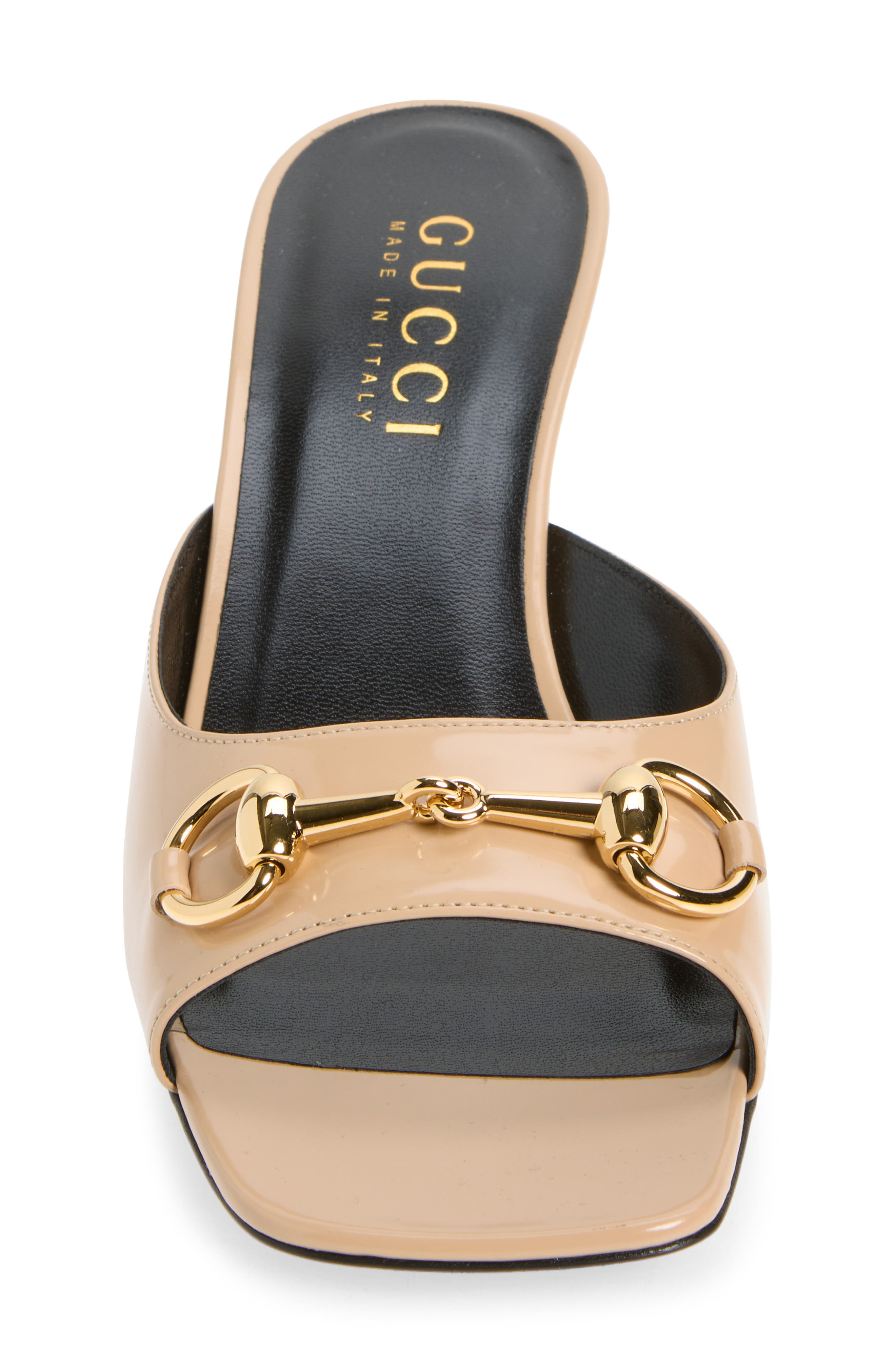 Signora Horsebit Slide Sandal, Alternate, color, 6721 MOLE