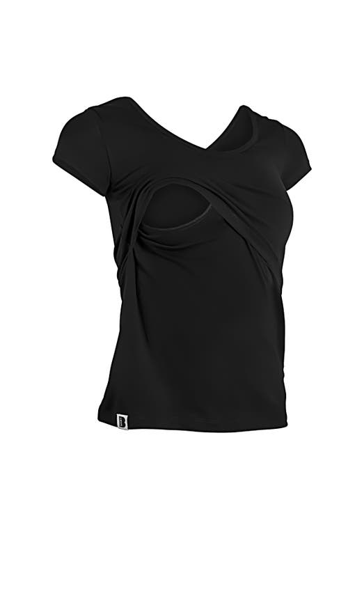 The Bshirt Womens Short Sleeve Nursing Tshirt