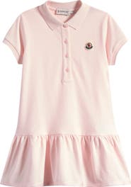 Moncler Kids' Piquè Polo Dress