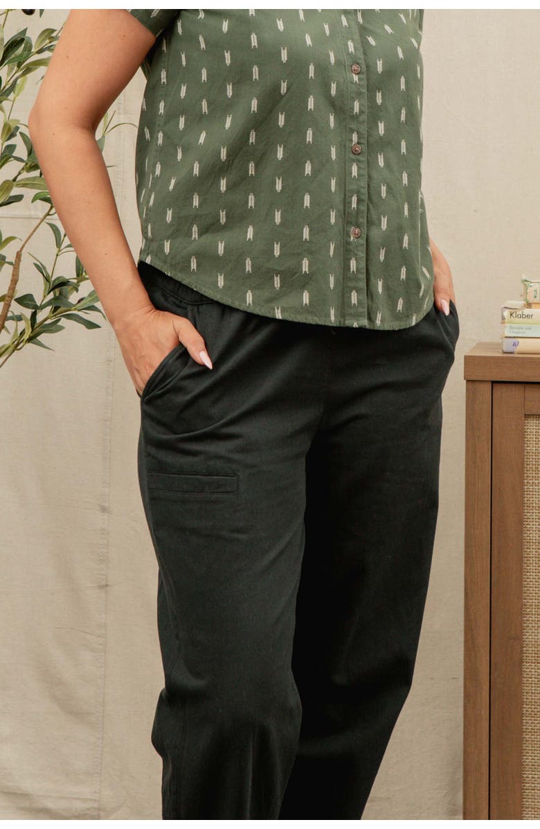 Bridge & Burn Lark Pant, Alternate, color, Soft Black