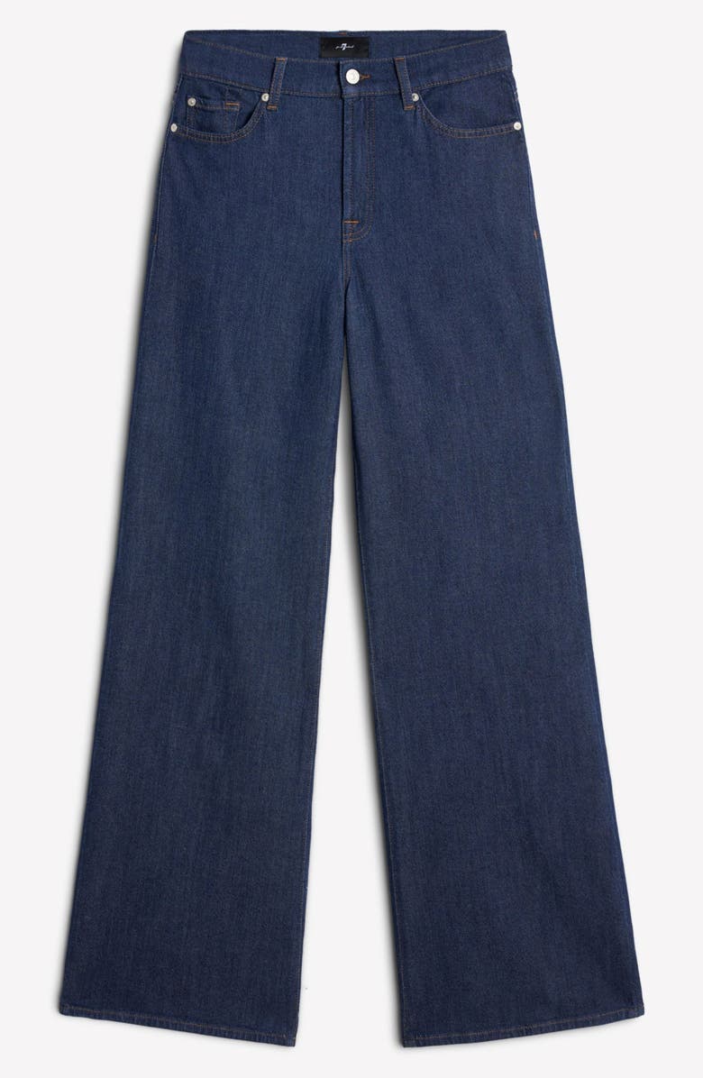 7 For All Mankind Weightless Lotta High Waist Wide Leg Jeans, Alternate, color,