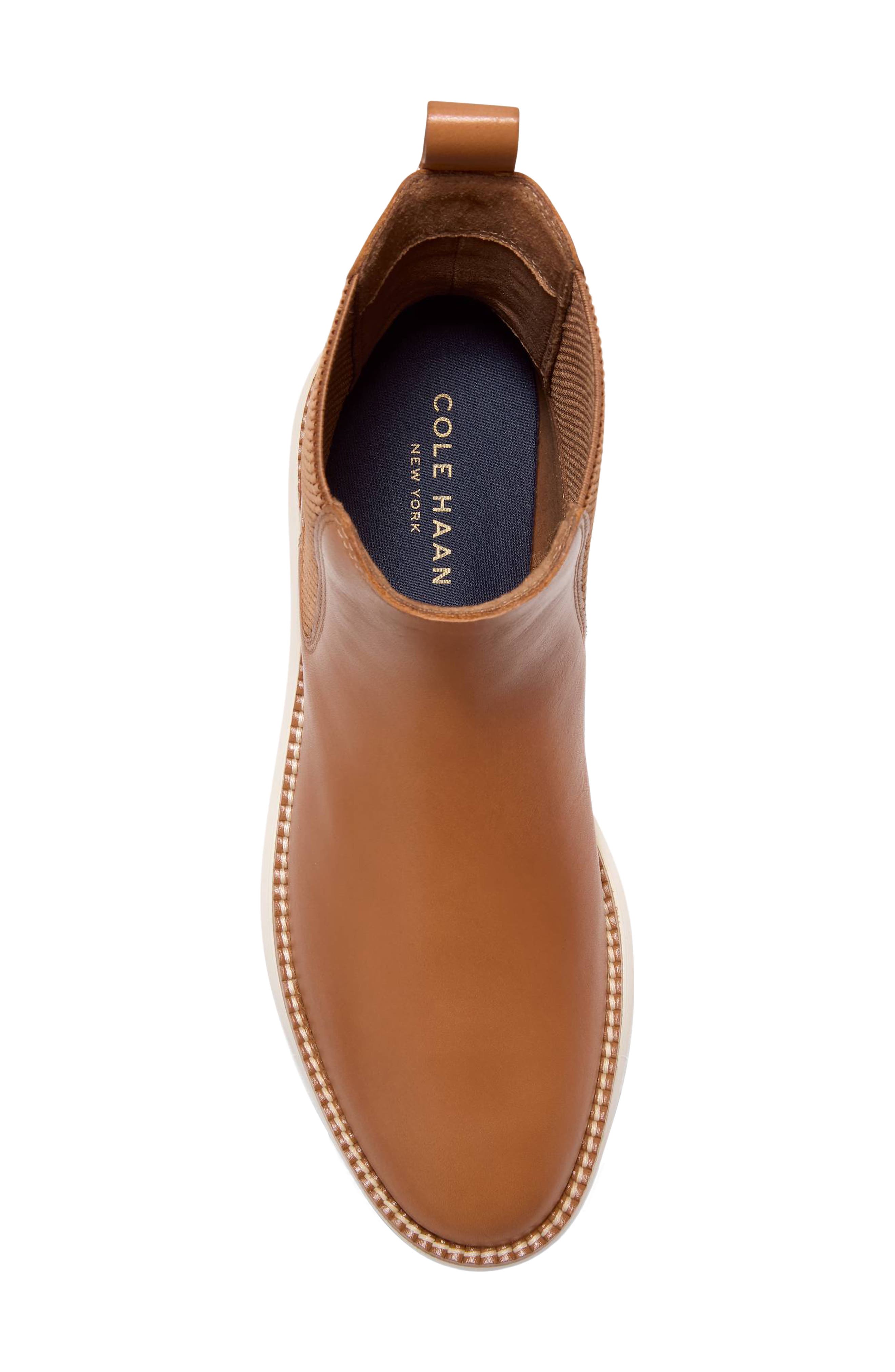 Grand Citymotion Chelsea Boot, Alternate, color, DARK CARAMEL LEATHER