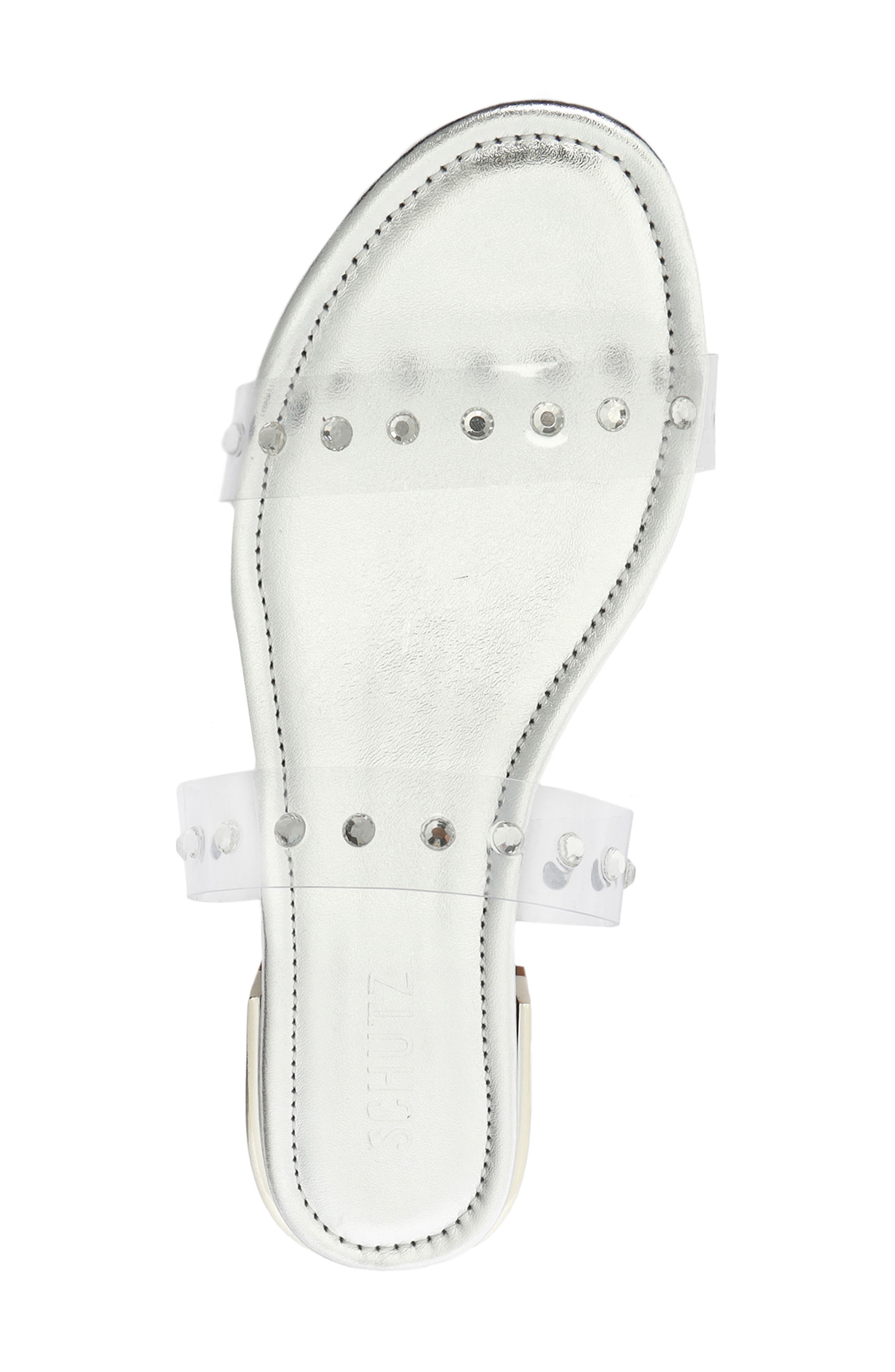 Schutz Arielle Clear Slide Sandal, Alternate, color, 