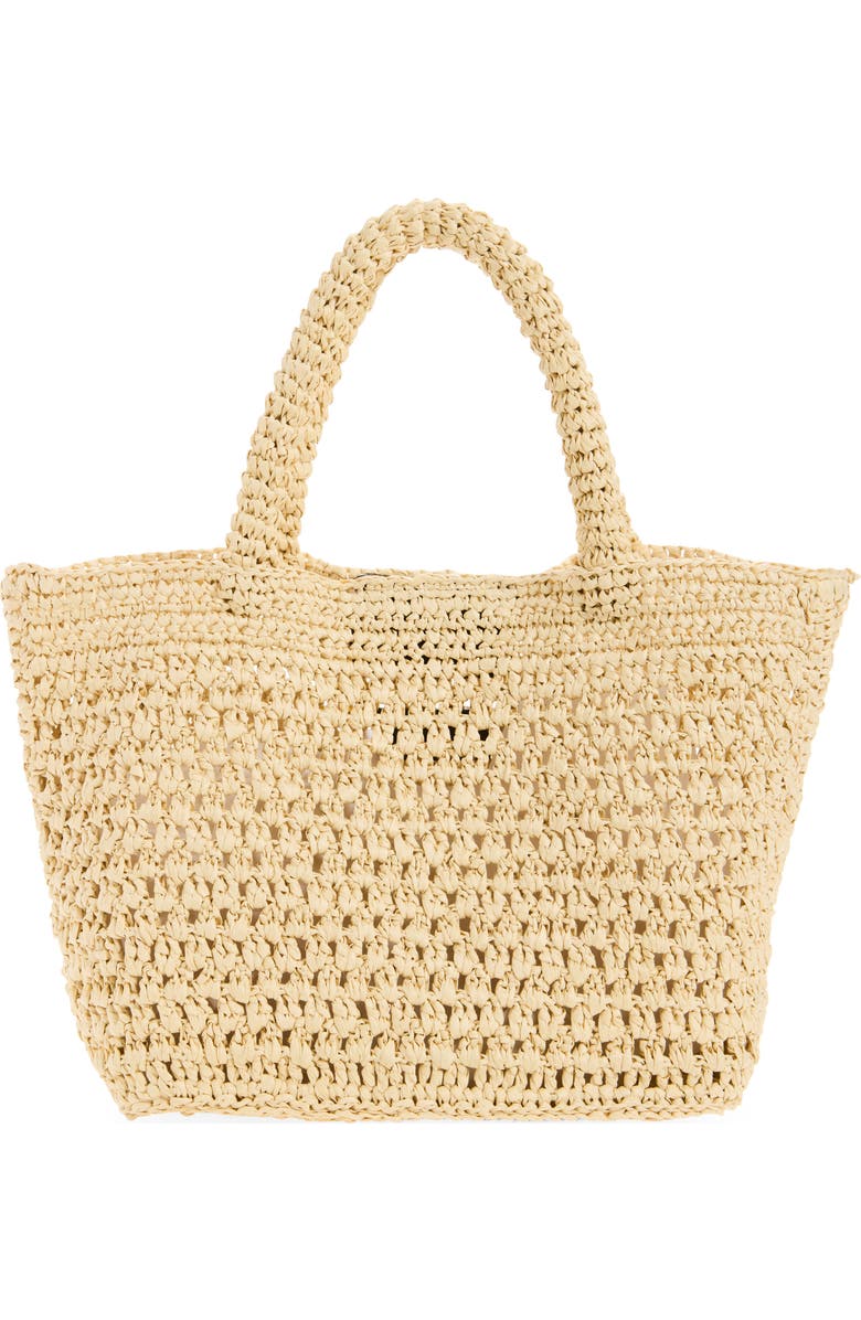 Madewell The Woven Mini Tote, Main, color, Natural