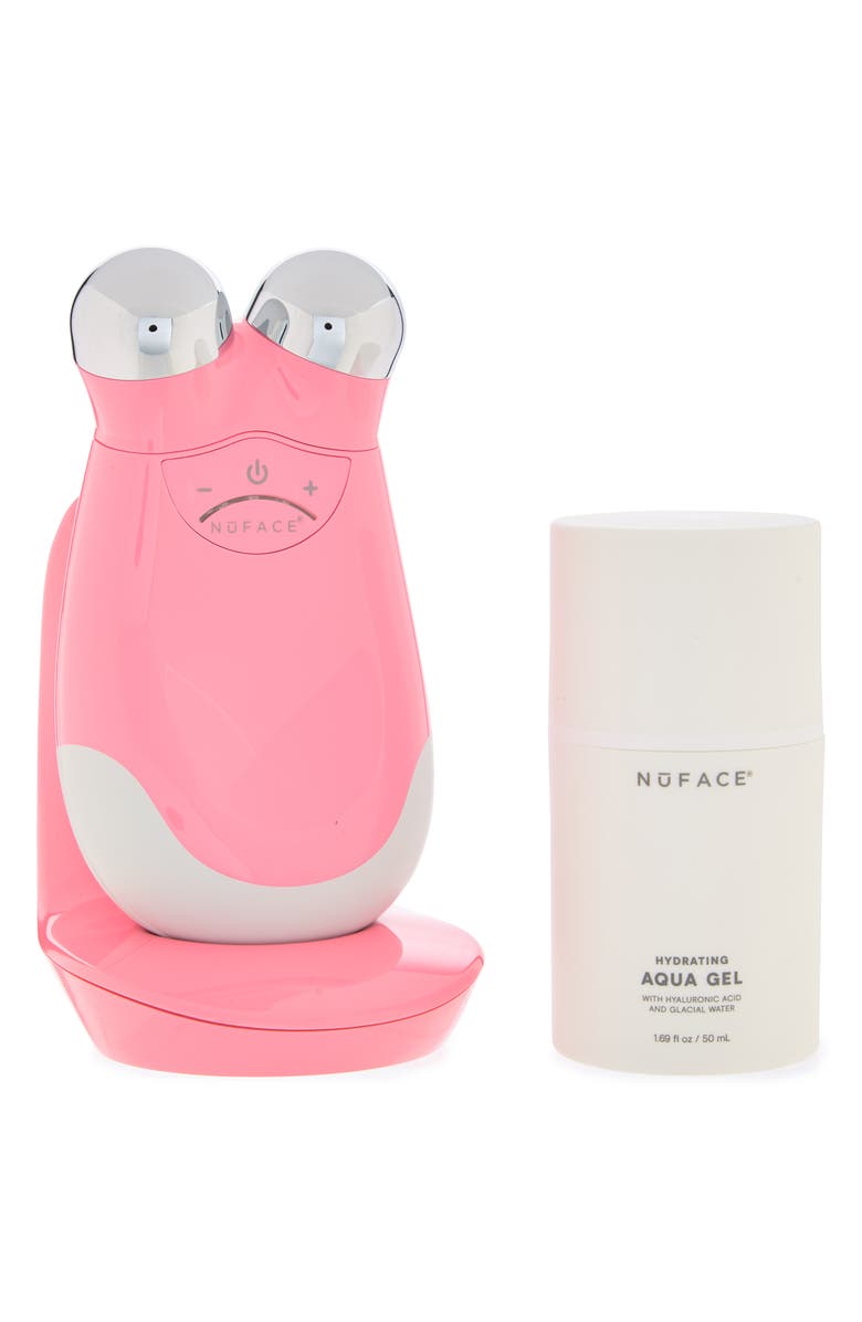 NuFACE<sup>®</sup> Trinity Smart Advanced Facial Toning Device Set - Pinktini - Refurbished, Main, color,