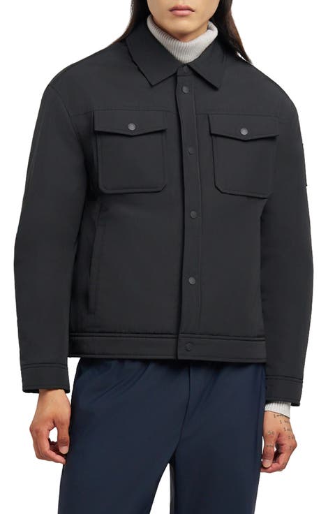 Jacque Bunny Water Resistant Faux Fur Lined Shirt Jacket