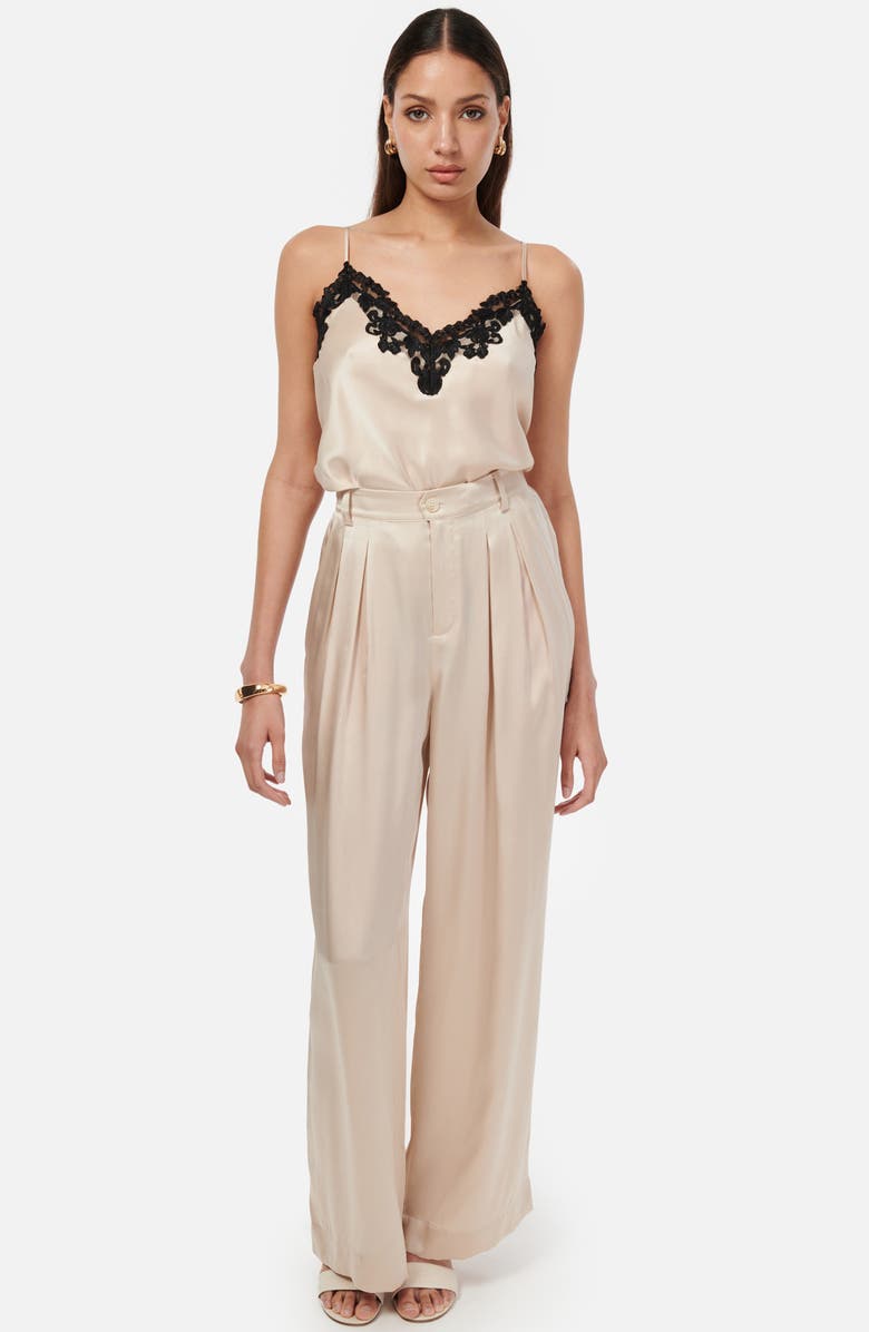 CAMI NYC Andria Lace Trim Camisole, Alternate, color, Cannoli