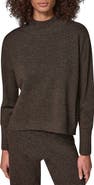Donna Karan New York Metallic Mock Neck Sweater