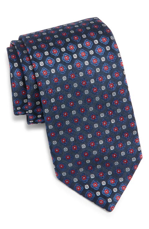 Medallion Silk Tie