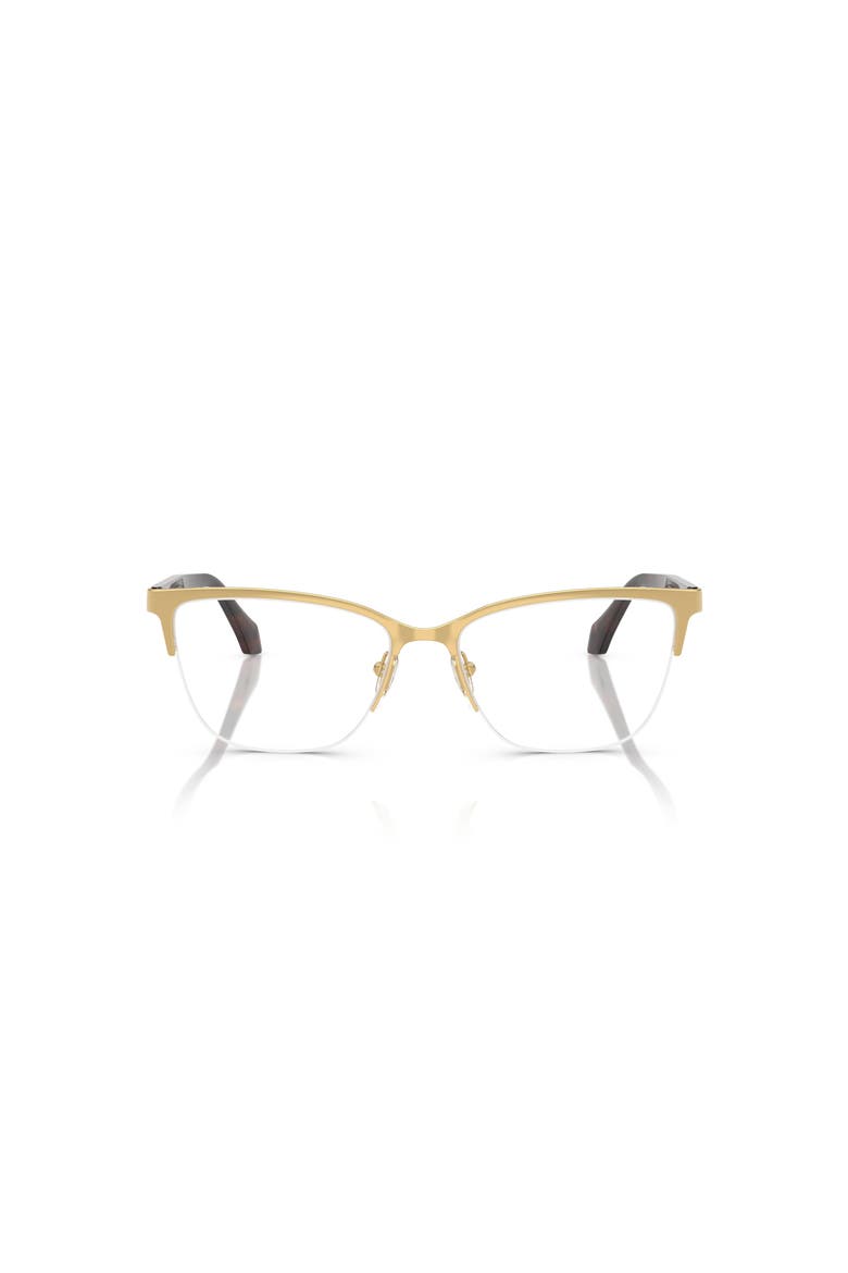 52mm Cat Eye optical glasses, Alternate, color, Gold