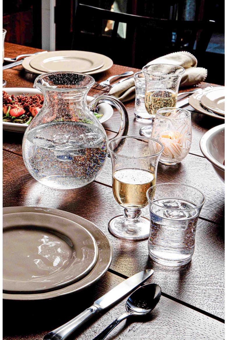 Provence Glass Pitcher, Alternate, color, CLEAR