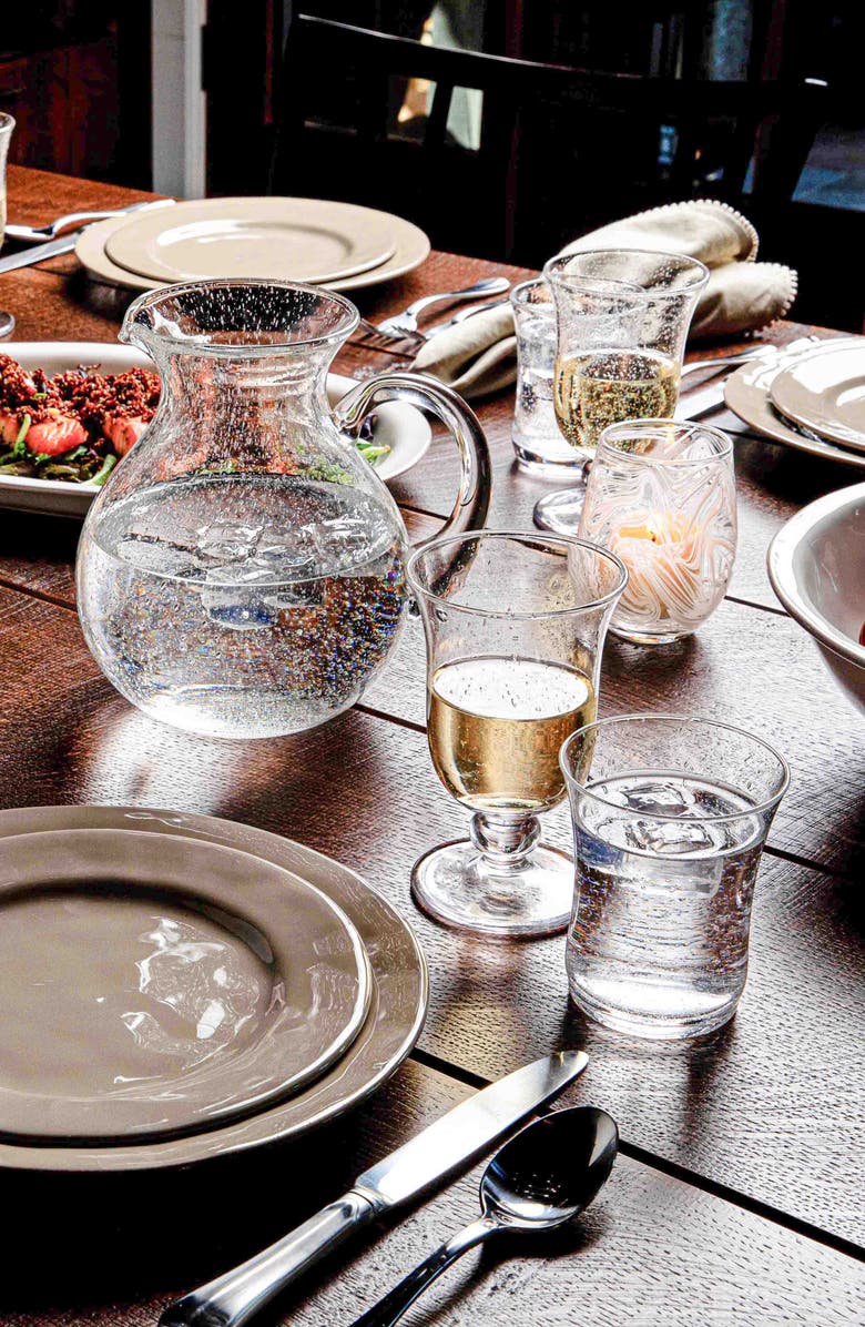 Juliska Provence Glass Pitcher, Alternate, color, Clear