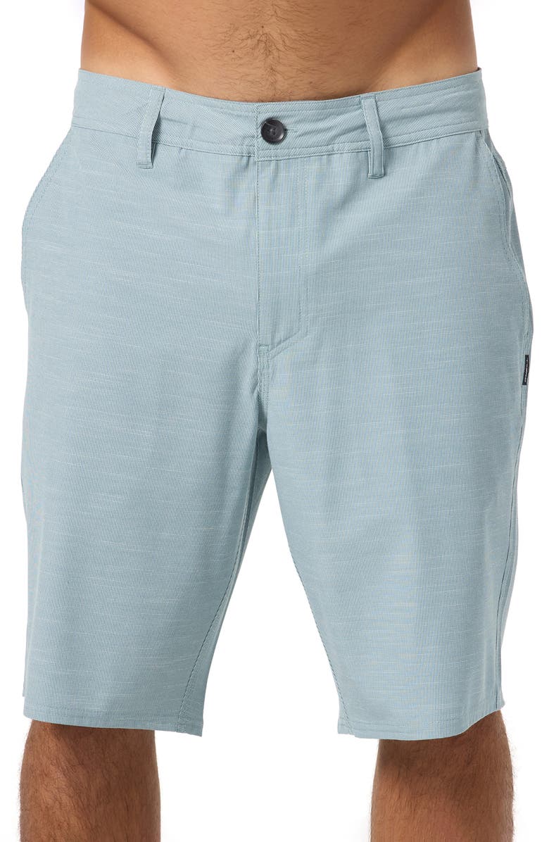 O'Neill Portola Water Resistant Hybrid Shorts, Main, color, Stone Blue