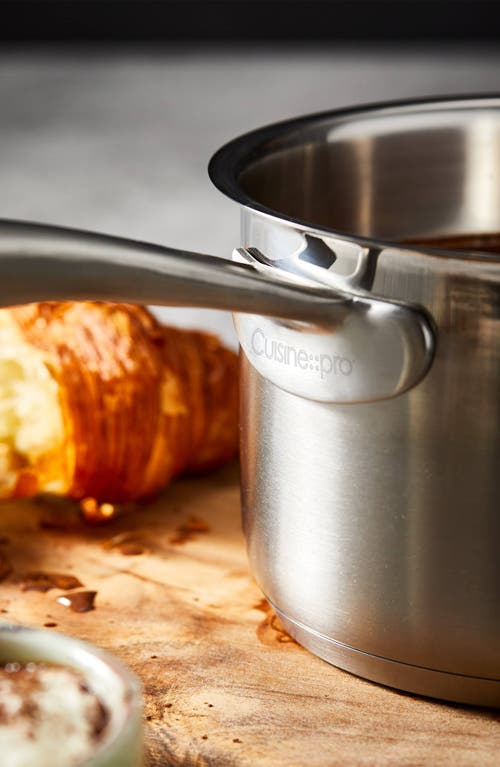 Cuisine::pro ® Id3® Ss 2 Qt. Saucepan With Lid In Silver