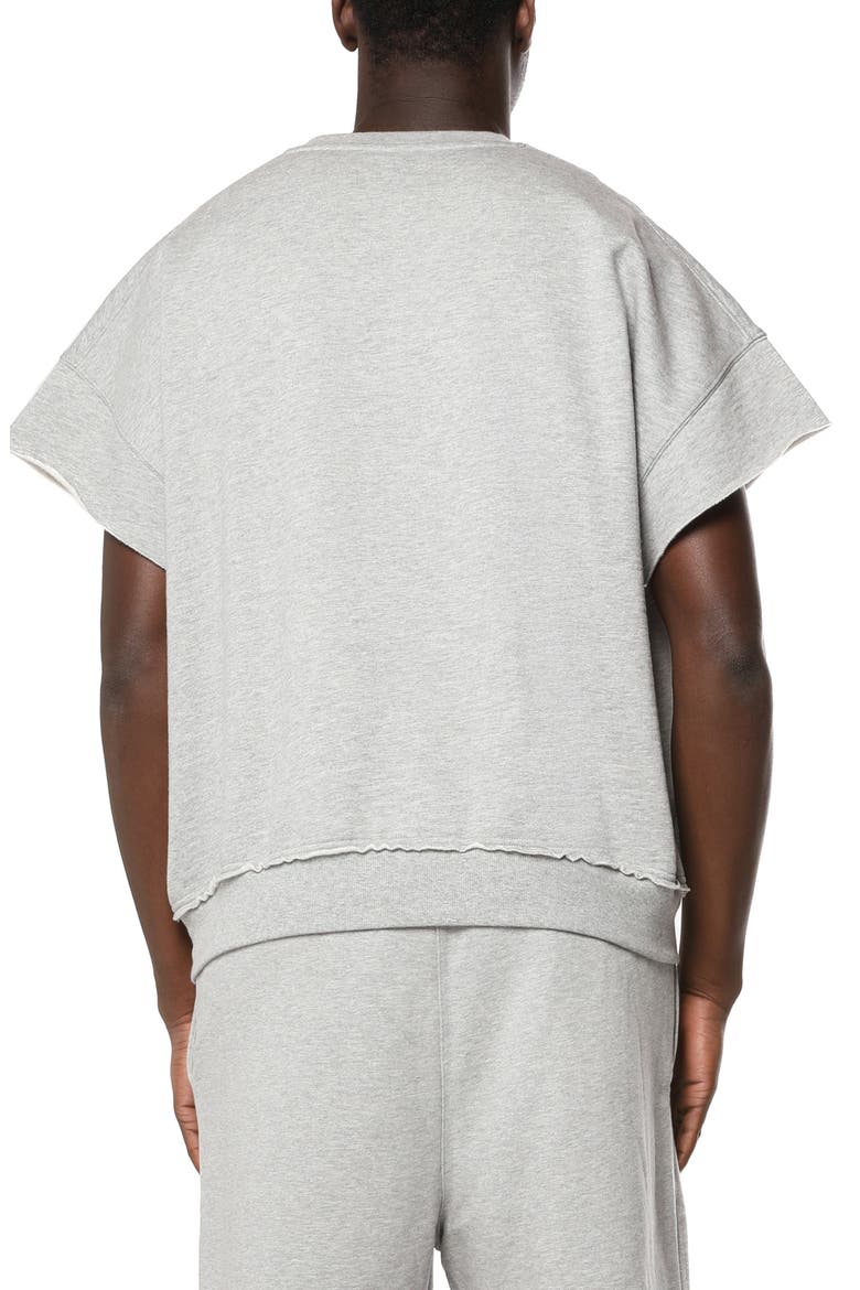 Cotton Muscle T-Shirt, Alternate, color, GREY