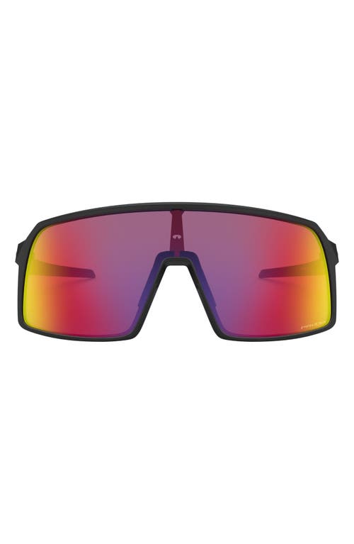 Oakley Sutro Aviator Sunglasses In Matte Black/prizm Road
