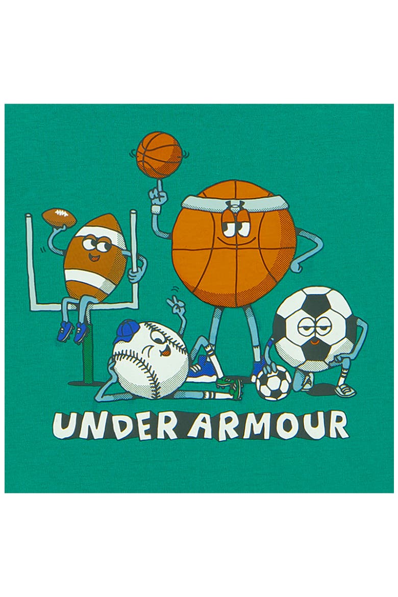 Kids' Sports Graphic Tee & Pants Set, Alternate, color, GEODE GREEN