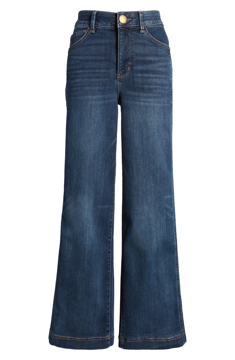 Wit & Wisdom Gracie 'Ab'Solution Skyrise High Waist Wide Leg Jeans, Alternate, color, 