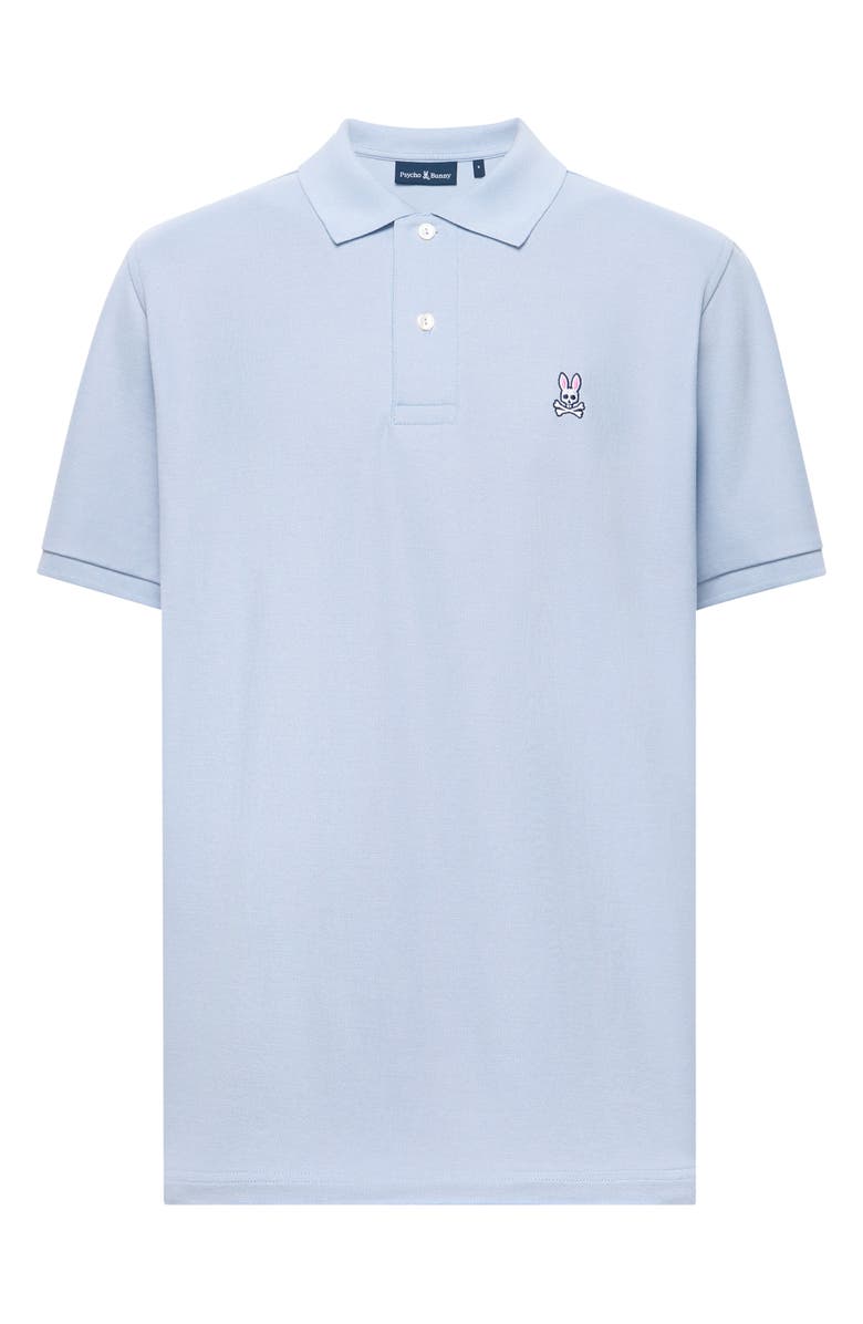 Psycho Bunny Pima Cotton Piqué Polo, Alternate, color, Zen Blue