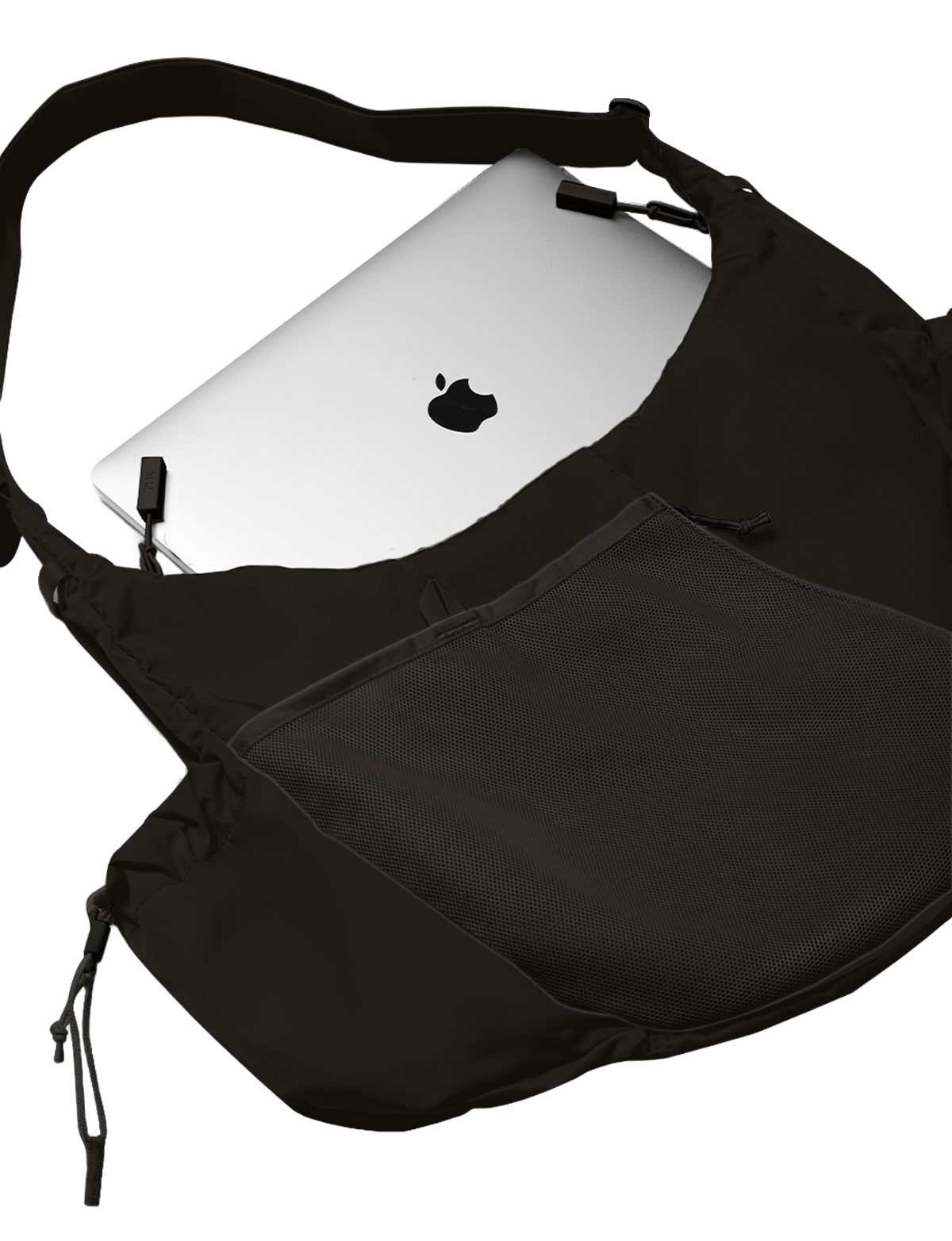 Crescent Crossbody Big 8L, Alternate, color, Black