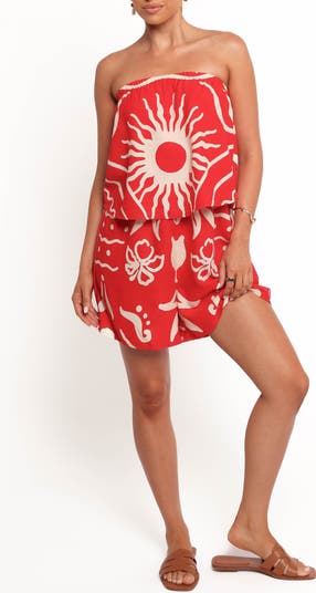 Herbie Strapless Romper