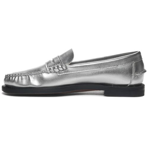 Sebago Metallic Slip-on Loafers