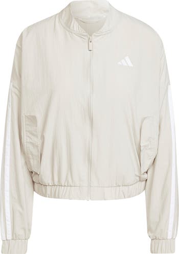 【adidas】ESSENTIALS 3-STRIPES LIFESTYLE ボンバージャケット adidas Women's Essentials 3-Stripes Lifestyle Bomber Jacket