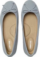 Lands' End Essential Denim Ballet Flats