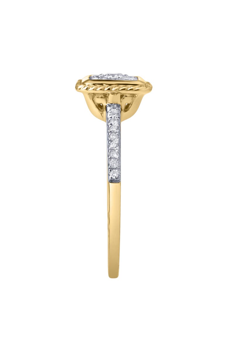 Caelina 0.50 Ct 10K Gold Diamond Ring, Alternate, color, 10K Yellow Gold