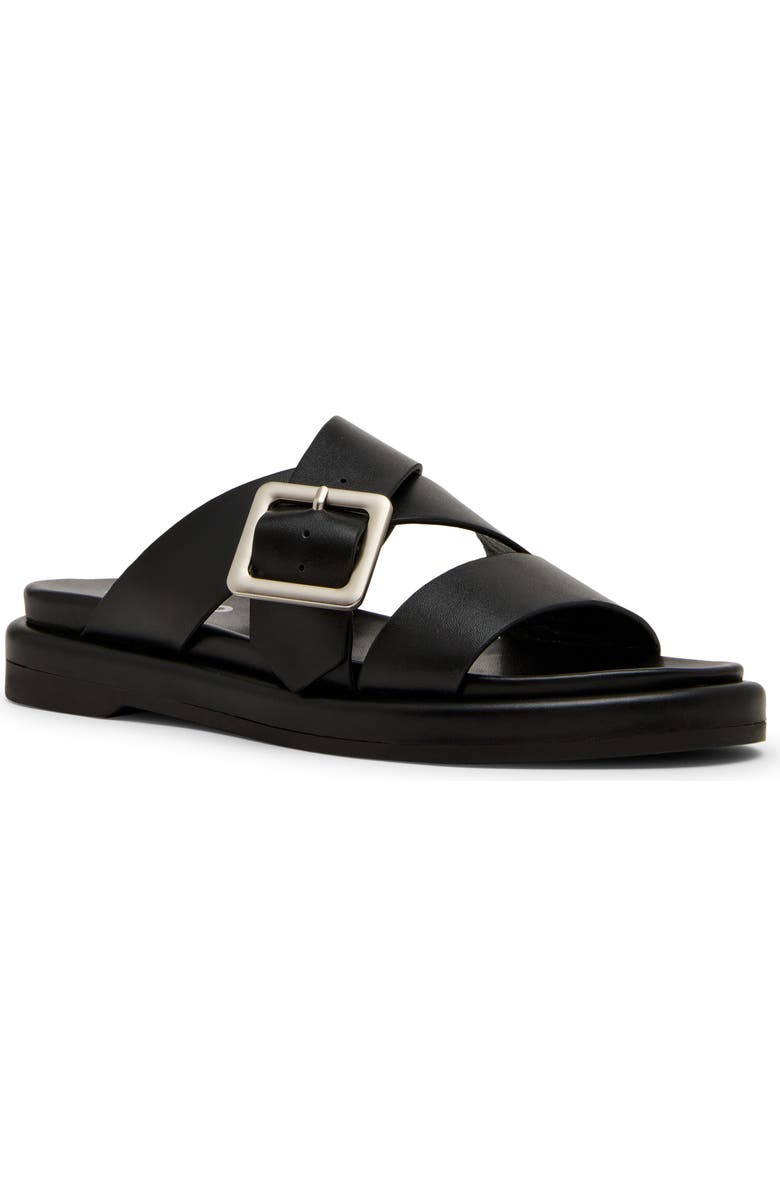 Blondo Larah Waterproof Sandal, Main, color, Black Leather