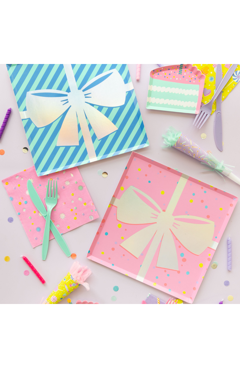 Daydream Society It's A Birthday Gift Large Plates, Alternate, color, Assorted Pre-Pack