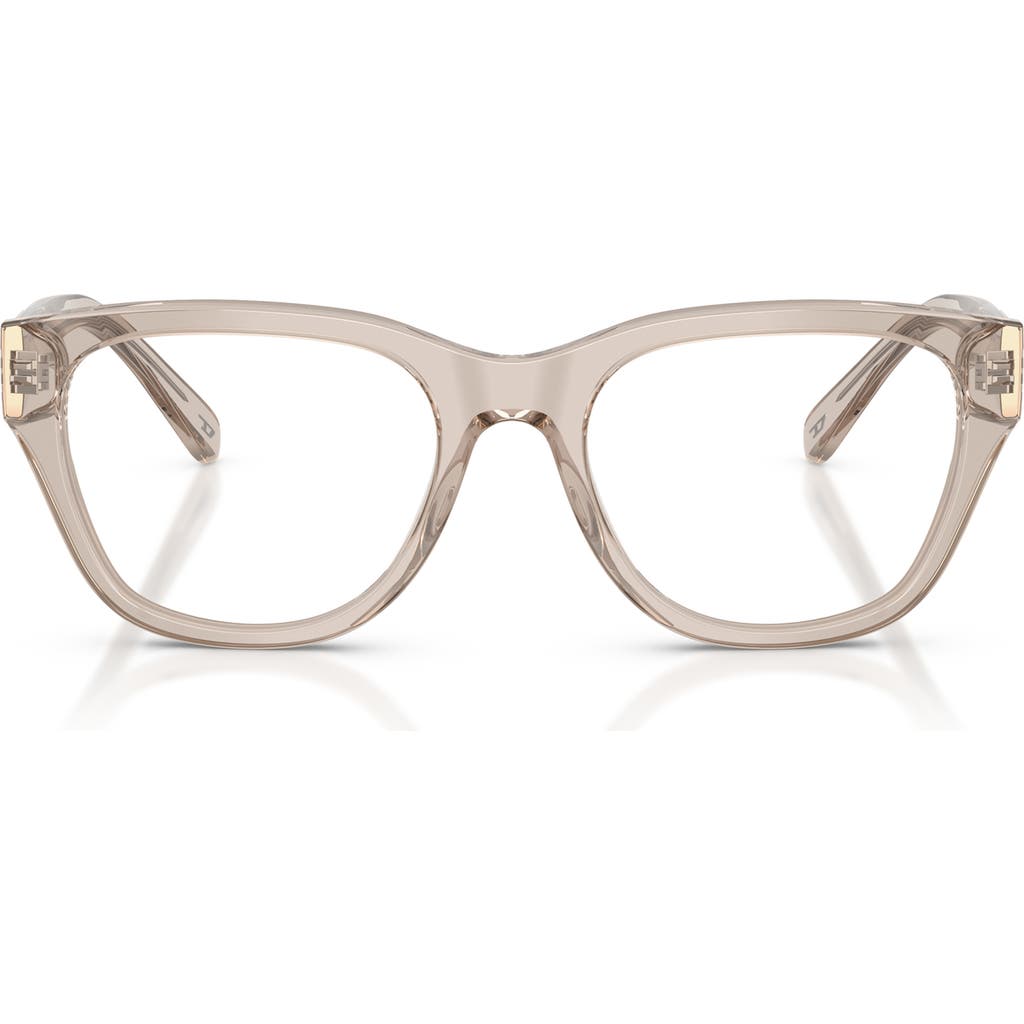 Diesel ® 53mm Square Optical Glasses In Neutral