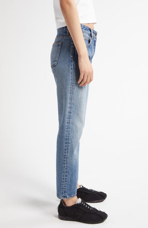 The Row Riaco Cropped Skinny Jeans In Blue
