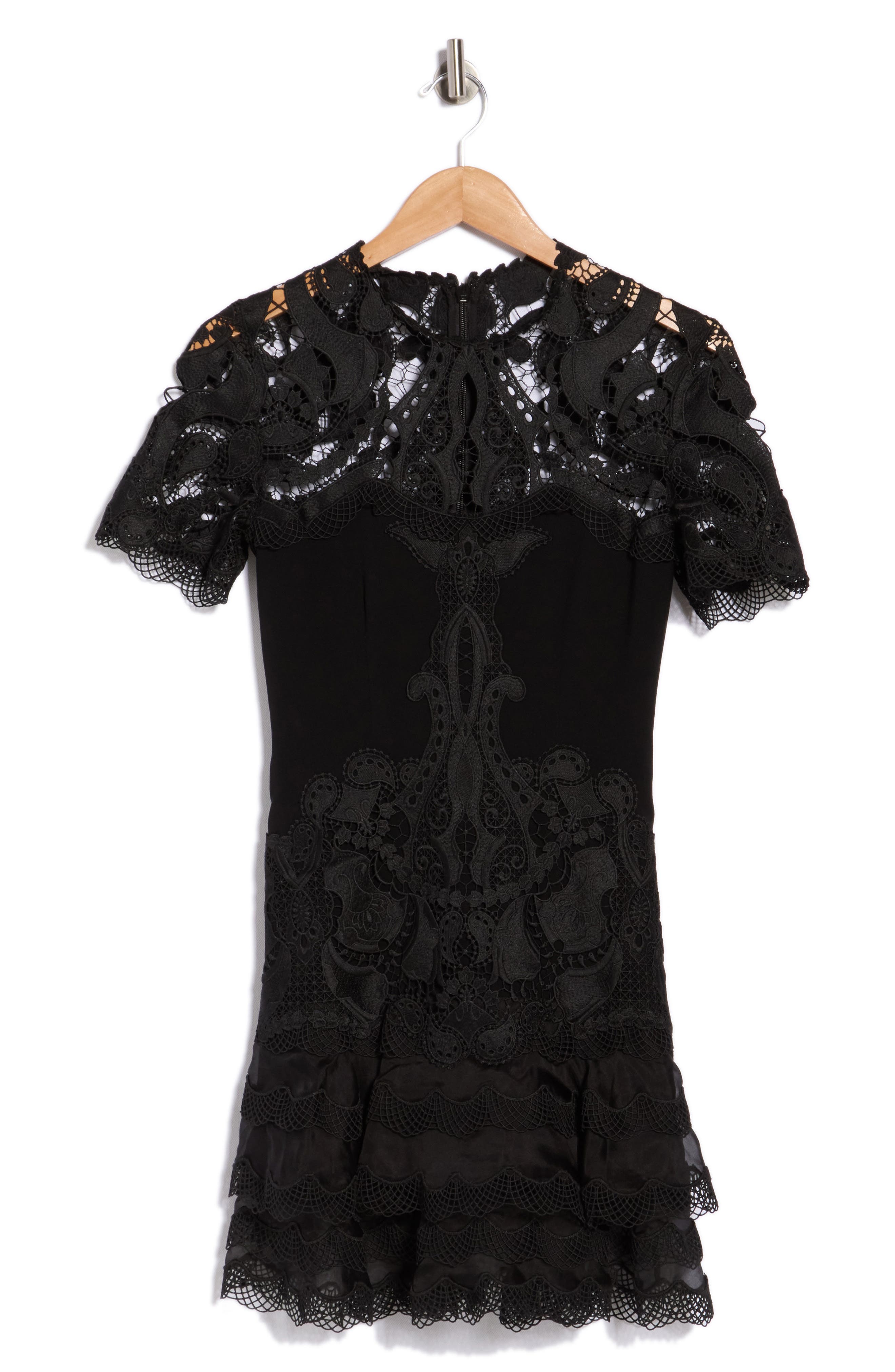 Paislee Guipure Lace Minidress