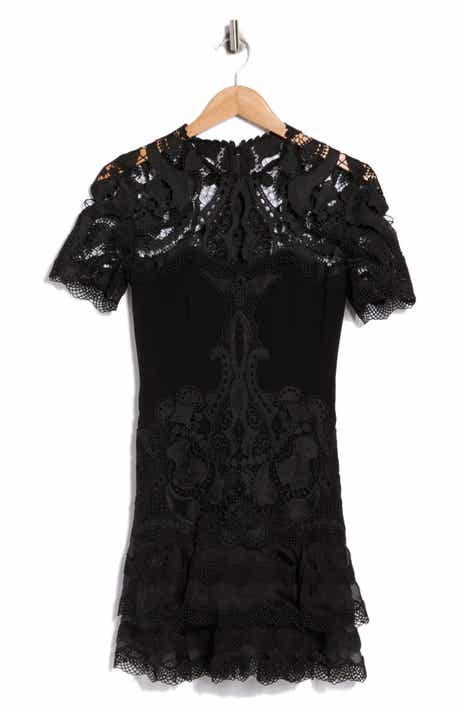 Paislee Guipure Lace Minidress