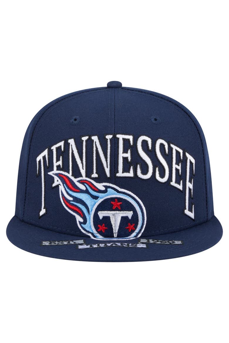 Men's New Era Navy Tennessee Titans  Oversized 59FIFTY Fitted Hat, Alternate, color, Navy