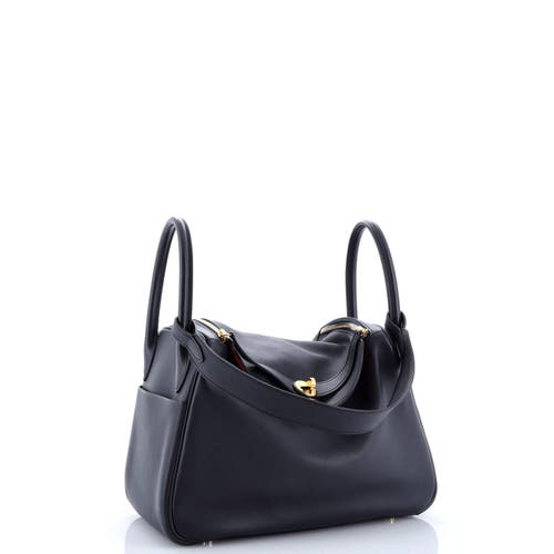 Pre-owned Hermes Hermes Lindy Bag Verso Swift 30 In Purple