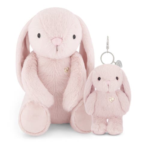 Stuffed Animal Penelope the Bunny & Keyring Set