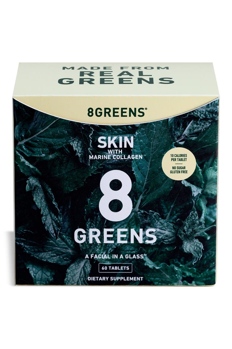 Skin with Marine Collagen Dietary Supplement, Alternate, color, NO COLOR