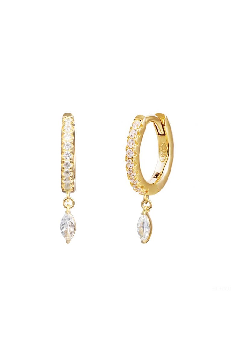 Marquise Huggies, Main, color, Gold/White