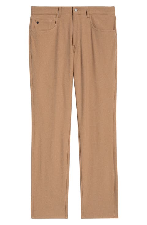 Brevard Performance Flannel Five-Pocket Pants
