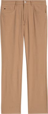 Peter Millar Brevard Performance Flannel Five-Pocket Pants