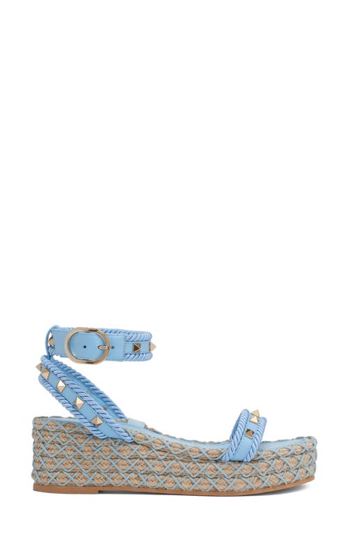 Valentino Garavani Rockstud Espadrille Wedge Sandal
