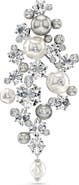 Swarovski Constella Crystal & Faux Pearl Brooch
