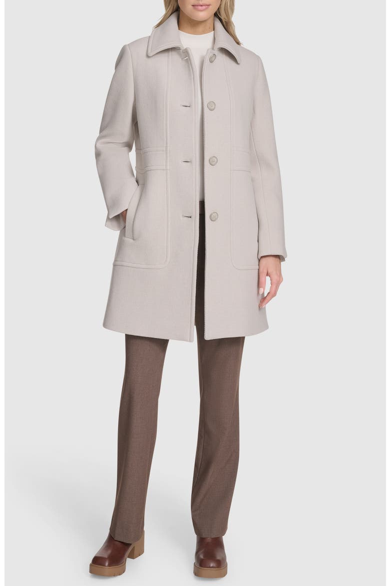 Emmeline Wool Blend Coat, Alternate, color, PEARL