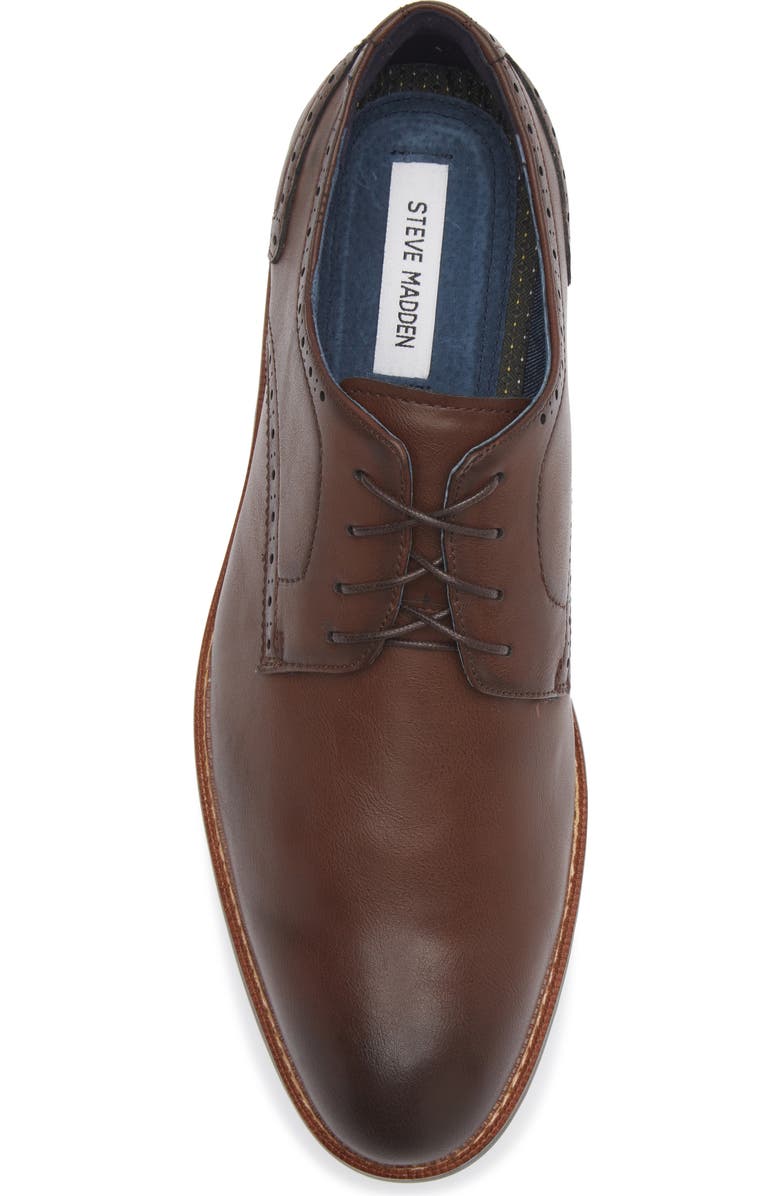 Steve Madden Perrin Lace-Up Derby, Alternate, color, Brown