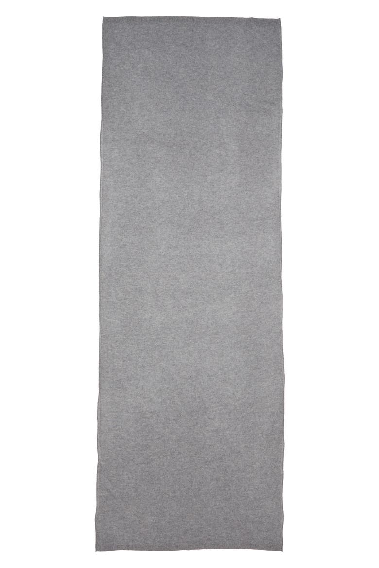 Cashmere Scarf, Alternate, color, GREY NIGHT