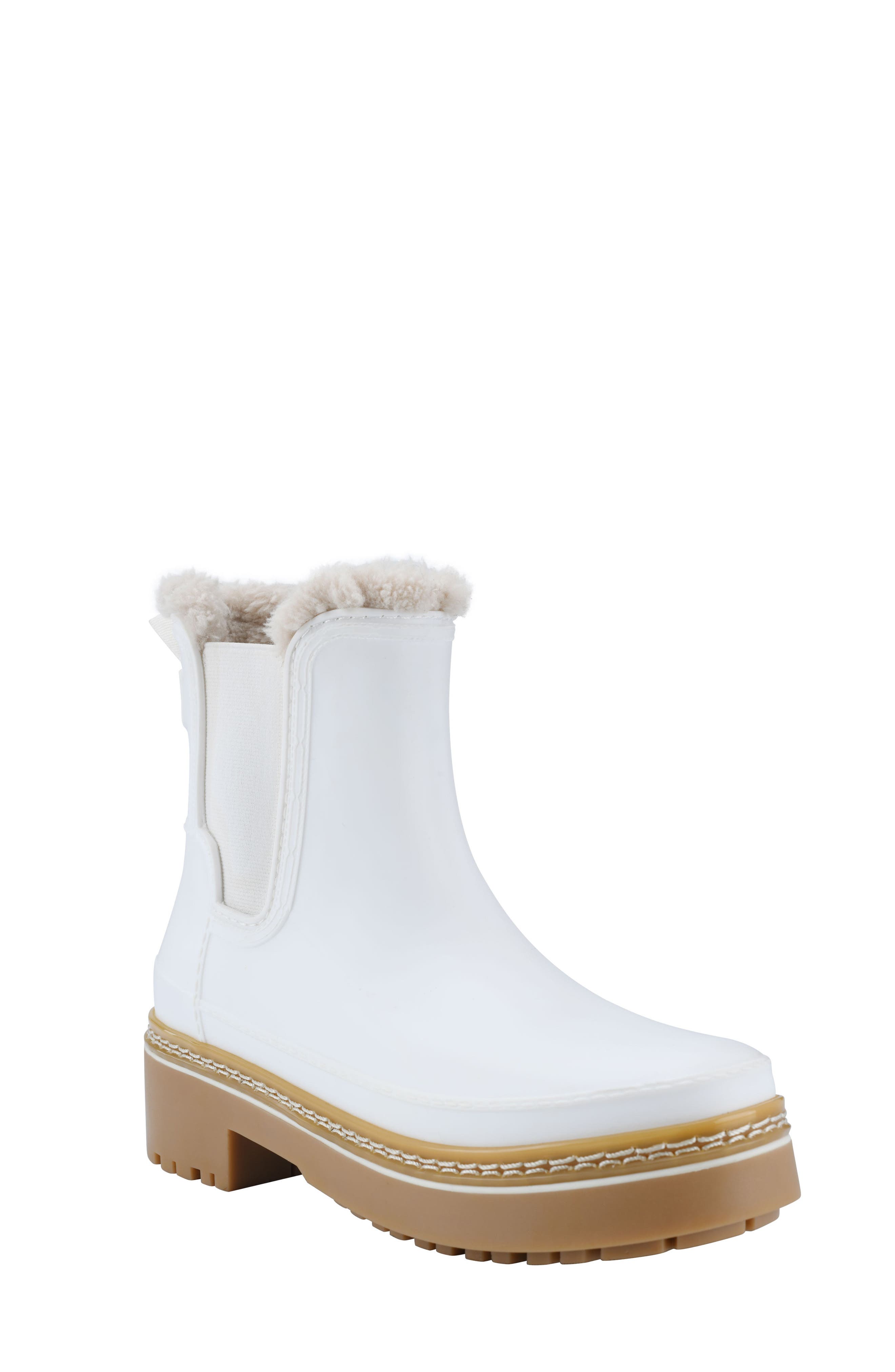 Fargo Waterproof Boot, Main, color, WHITE
