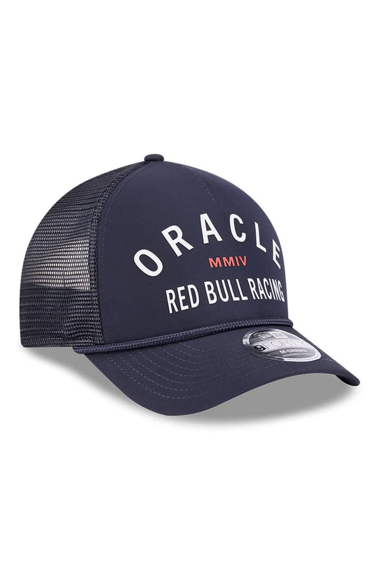New Era Men's New Era  Navy Red Bull Racing 9FORTY Trucker Hat, Alternate, color, 