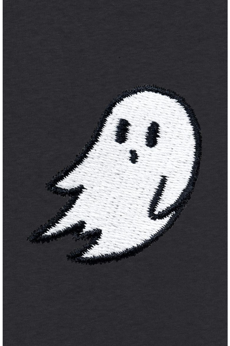 Mens Ghost Midweight Garment Dye Tee, Alternate, color, Black